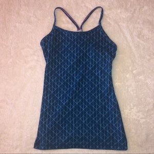 Ivivva blue athletic tank top
